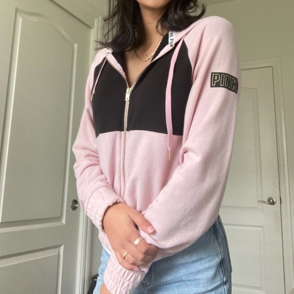 PINK Black and Pink Jacket